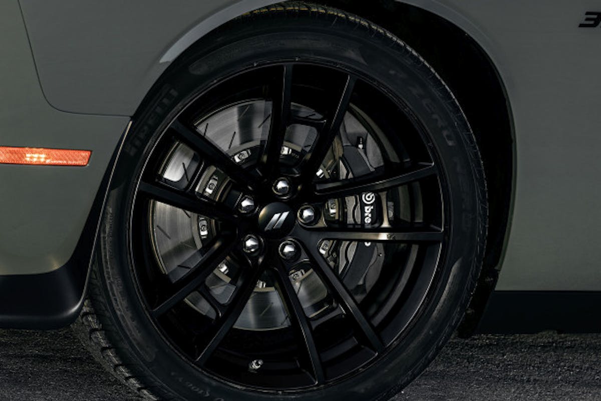 Unique 20-inch forged wheels will be exclusive to the T/A 392 and Daytona 392.