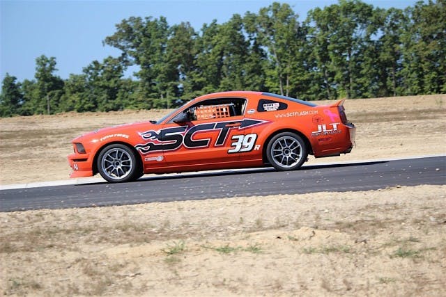 Would you guess that this '07 Mustang GT was rocking a Coyote swap?