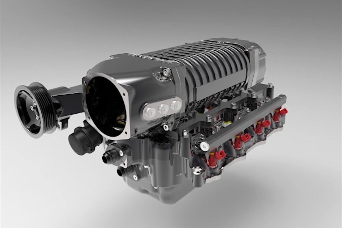 Whipple Superchargers provides its twin-screw style blowers for tons of OEM manufacturers, including both Ford and GM.