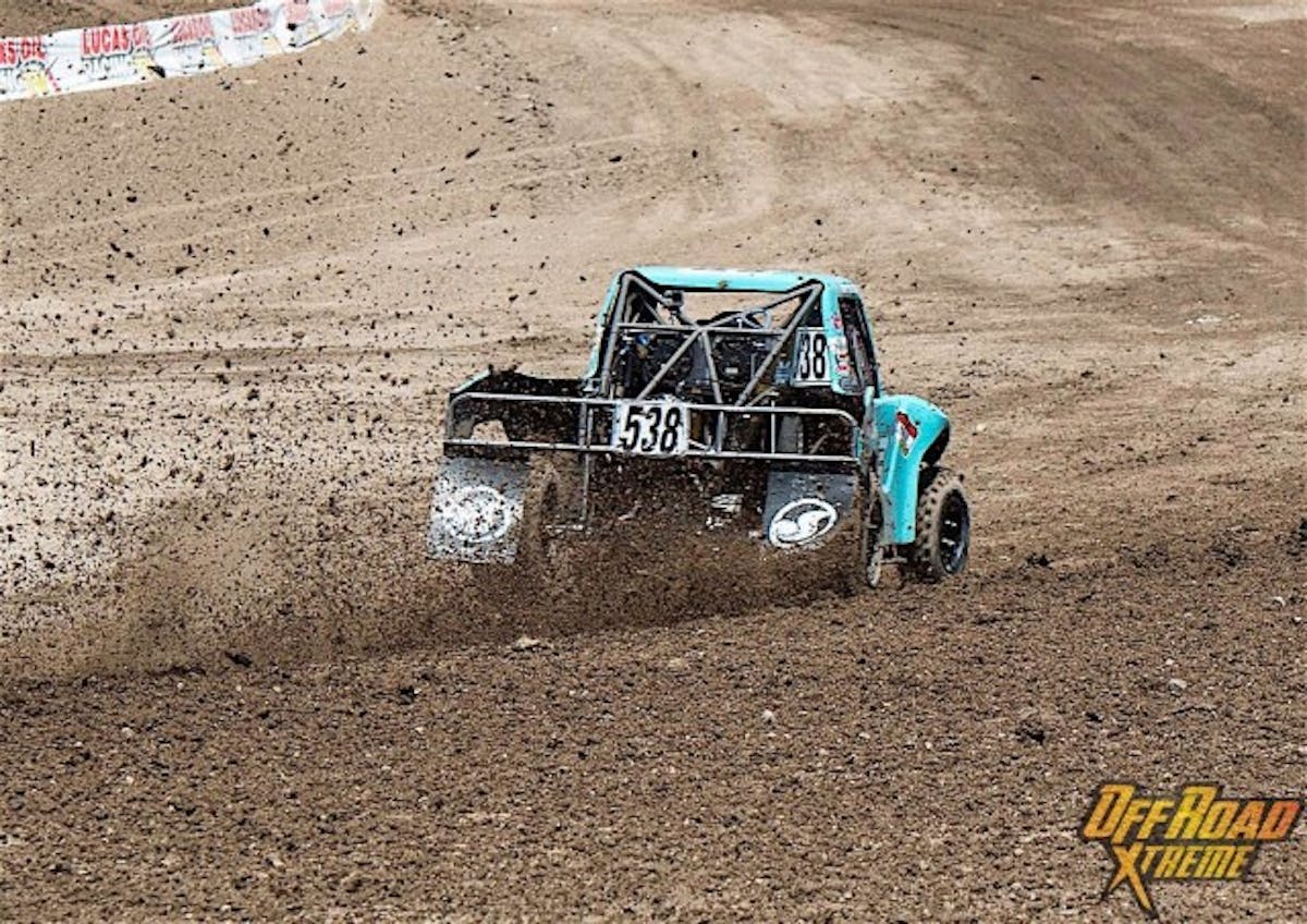 Here is a look at what the competition for Hailie Deegan, "The Dirt Princess" saw during the race Sunday.