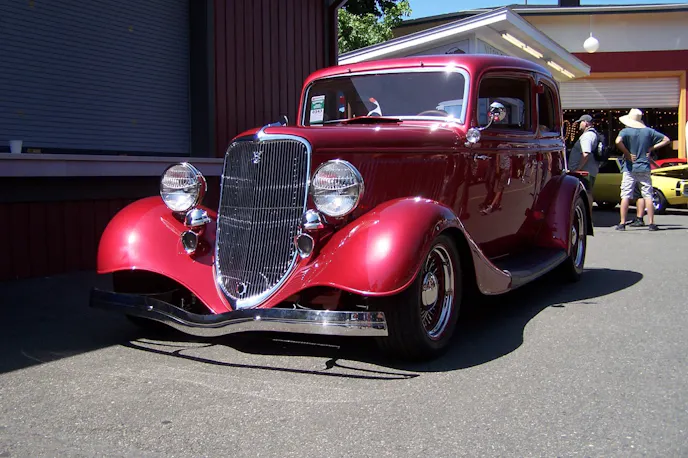 Mel Matsuda's steel '33 Victoria is a form of fine art, an 11-year pursuit of perfection. 