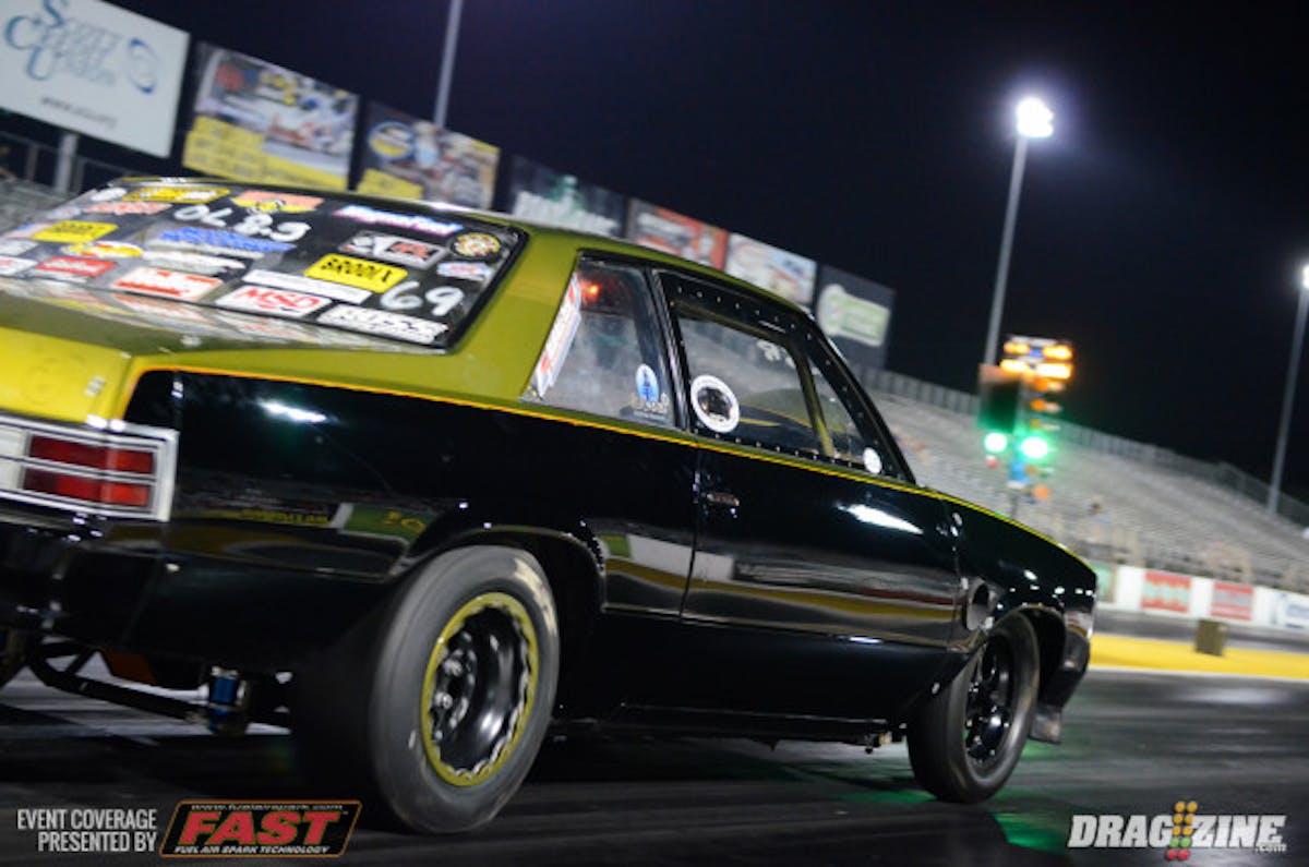 Krusty Ramsey was a dead-late .667 on the tree in the opening round of Outlaw 8.5/MX235, but had enough to outrun Shane Halleman with a steady 4.74.