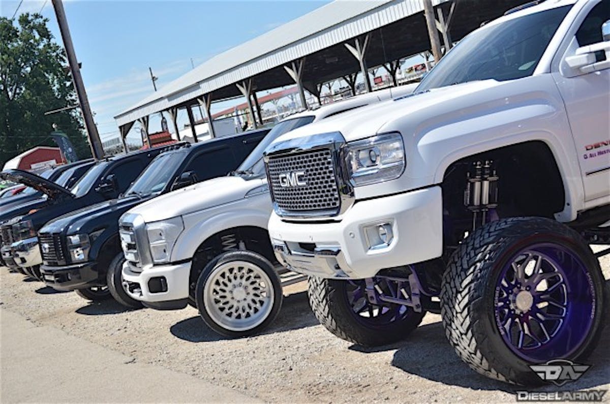 The vehicles on display in the show-n-shine came in all shapes and sizes.