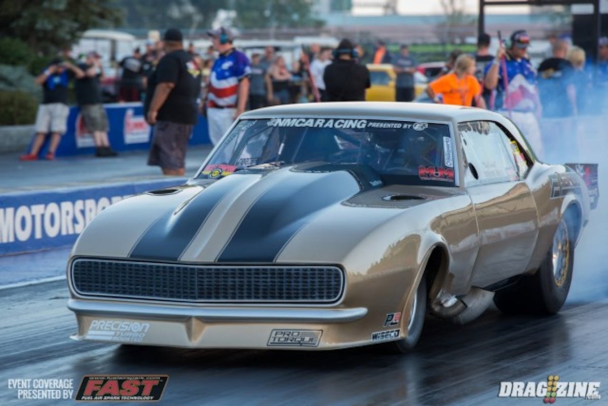 DeWayne Mills celebrated his 2016 NMCA Radial Wars title by winning the World Street Finals at Norwalk by defeating 2015 champ Keith Berry. Mills was late off the tree but able to drive around Berry with a 3.89 pass, his quickest of the weekend and event.