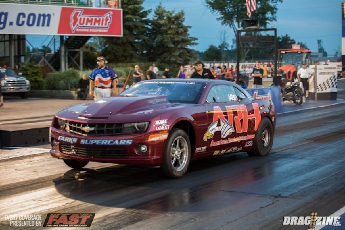 In Xtreme Street Louie Filippides took down series points leader Eric Kenward on a holeshot win on a .075 light, and with a 7.56 elapse time to Kenward’s 7.55. 