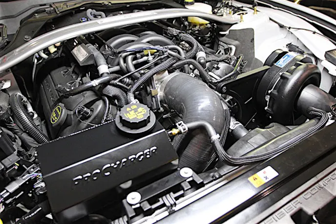 Radzins said that the kit will include everything necessary for GT350 owners to saddle-on nearly 150-plus additional horsepower.