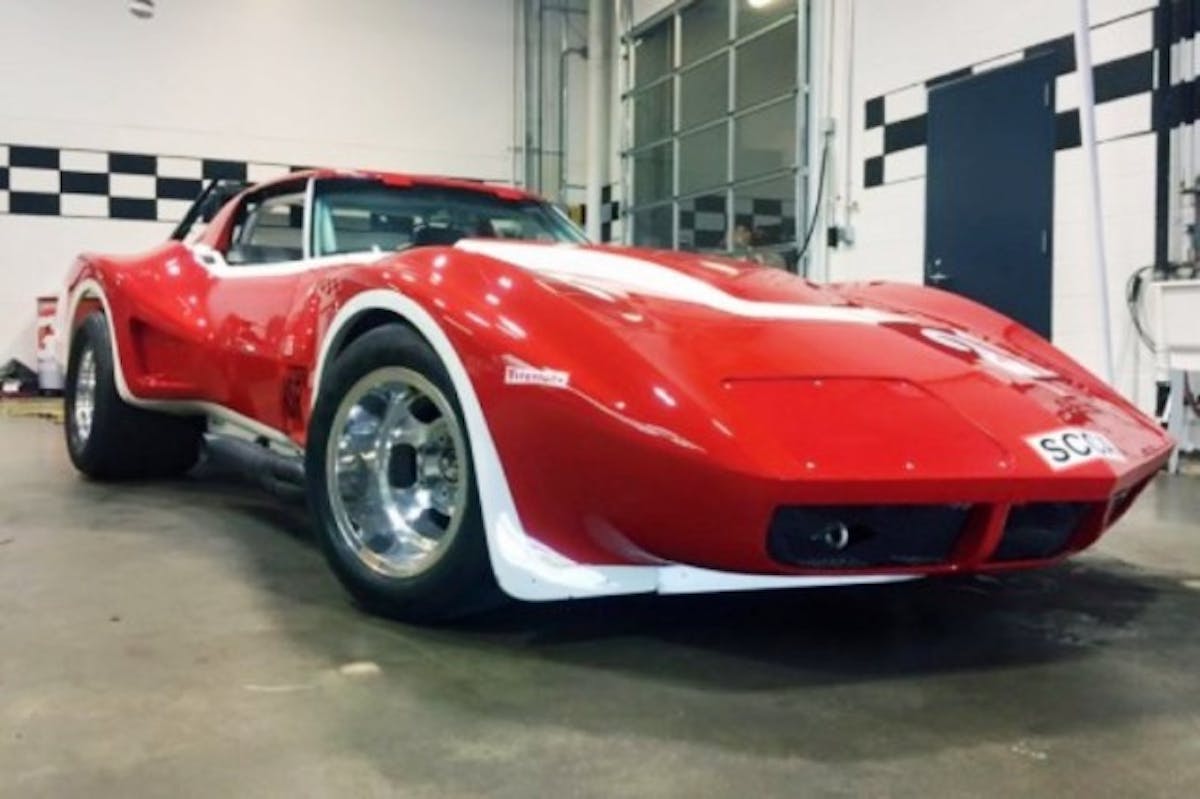 Corvette Museum 1969 coupe race car