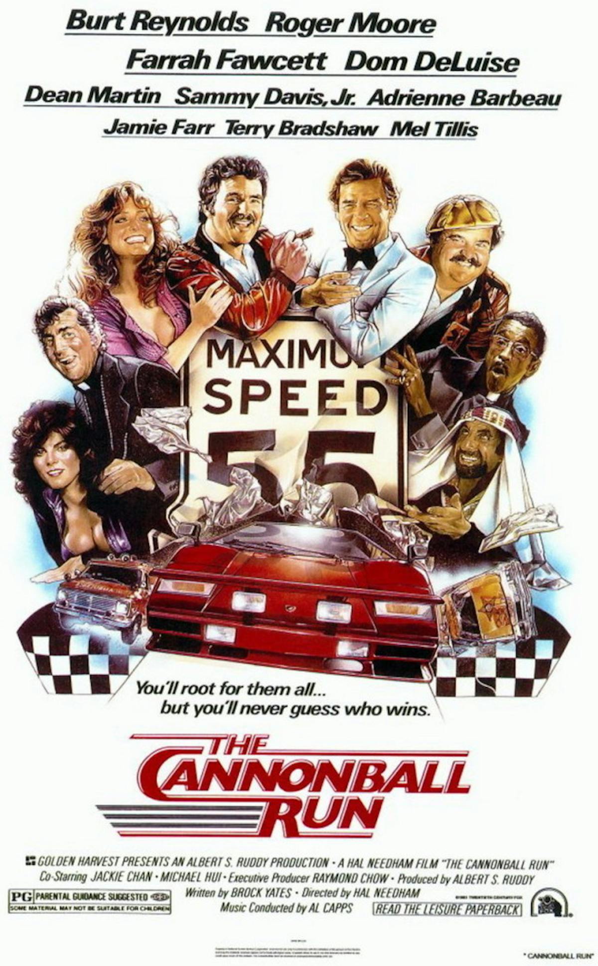 The Cannonball Run Movie Poster