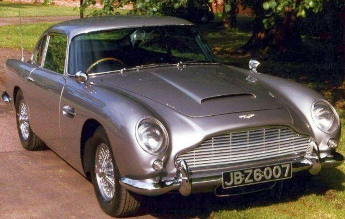 Roger Moore's 1964 Aston Martin DB5.