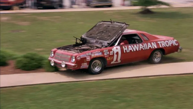 The 1977 Chevrolet Monte Carlo NASCAR Winston Cup stock car.