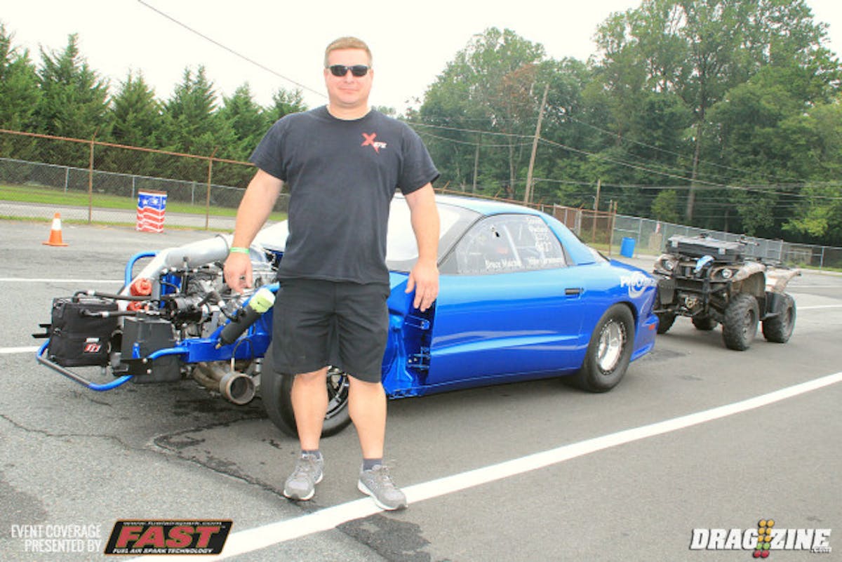 Bruce Maichle from High Horse Performance is here to debut his new car built in house at HHP. Power comes from a BES built LS based 427 topped with All Pro Heads and force fed by an F1X Procharger with Fuel Tech engine management. Power is transferred rearward via a PTC converter and ATF Transmission. He has been testing for a couple of months working the bugs out of the new car and will be in full race mode this weekend with Mike Cerminaro driving.