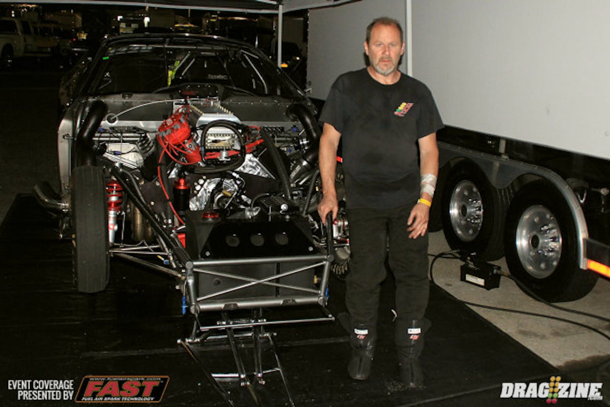 Gary Naughton in back in the seat after taking a year off to regroup and get some updates done on the car. We will have more on the team later today.