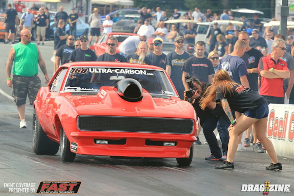 The man to beat so far in X275 is Ron Rhodes who was just off his record pace with a 4.42 at 157 in the first session. Rich Bruder sits second. just .006 off Rhodes pace at 161.13 MPH.