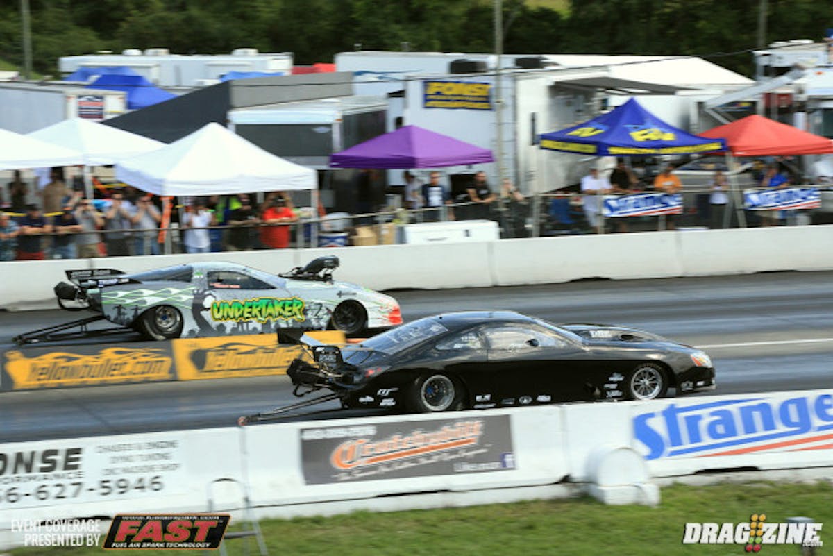 A career best 3.91 for Gary Naughton in round one taking the win over Tommy Gray's Undertaker in an exciting match.