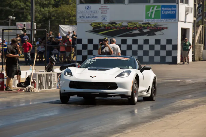 Late Model number one qualifier Fran Schatz had some issues on his bye run only running a 11.59 versus his low nine-second qualifying run.