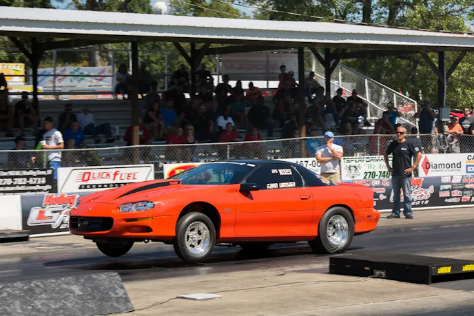 Kevin Lumsden took care of business in the first round of Chevrolet Performance Stock and ran a 10.40 to advance to the semi-final round. Lumsden will face Haley Rounsavall for a chance to face either Glen Pushis or Jessie Wilson in the final.