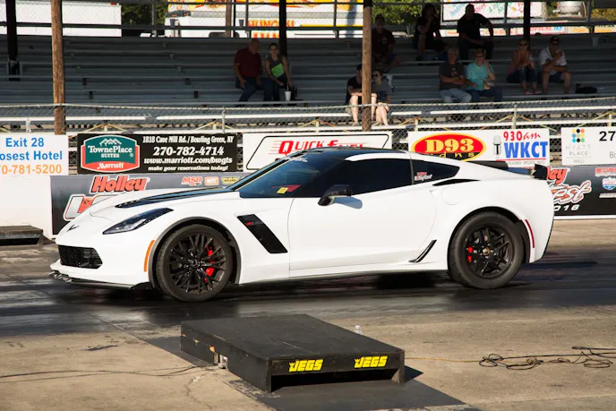 In the Late Model Heads Up class Greg Allen defeated number one qualifier Fran Schatz with a hole-shot win running a 10.58 to Schatz’s 10.56.