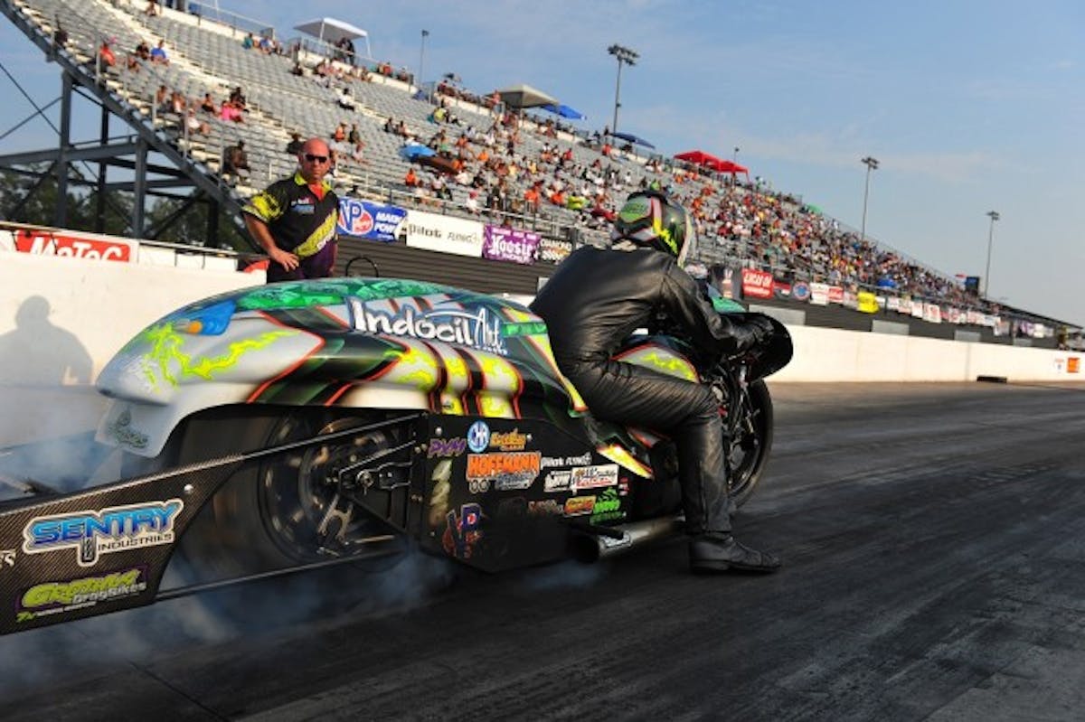 Pro Extreme Motorcycle winner Brunson Grothus