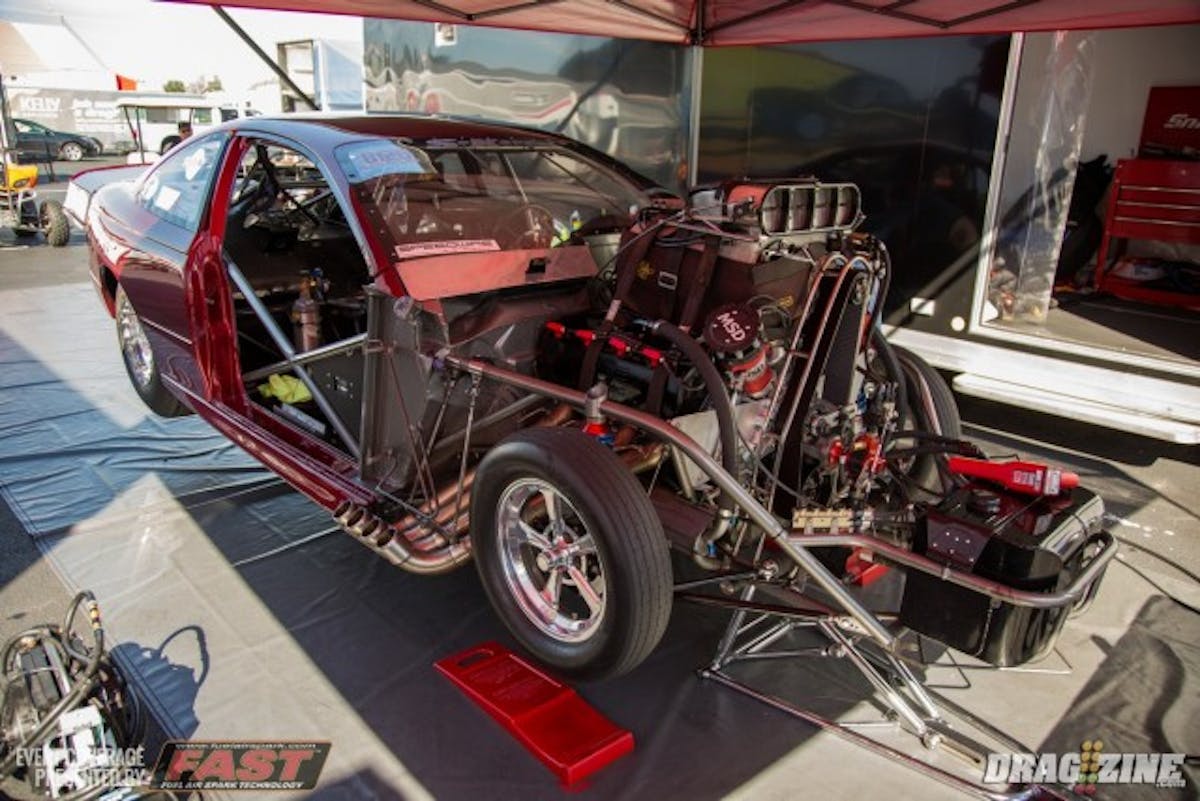 Joe Albrecht won the YellowBullet Nationals the first time out in his GTO and will be running in Outlaw 10.5 this weekend. This car formally belonged to Richard Sexton, so the car has history and Albrecht expects to continue to do well this weekend. 