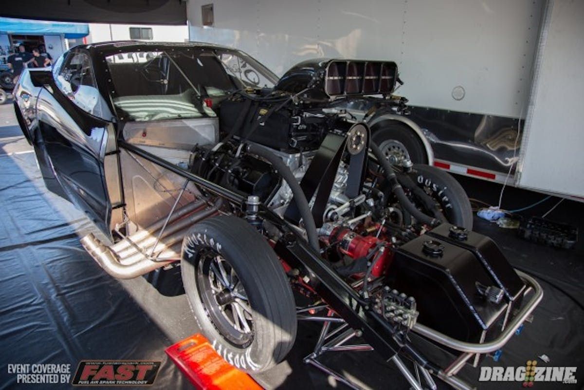 Last year’s Pro Mod class winner Pado Giust looks to repeat in 2016. Giust has made the switch to a lock-up style converter to gain more ET and MPH in the quarter-mile, and this will be the first time they run the car out the backdoor for a full pass. 