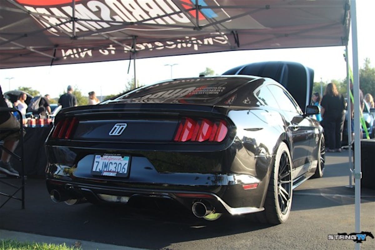 Our friend Marty Staggs at Turbosmart USA was one of many vendors on deck at the Mustangs After Dark event. Checkout Staggs' EcoBoost in full detail here.