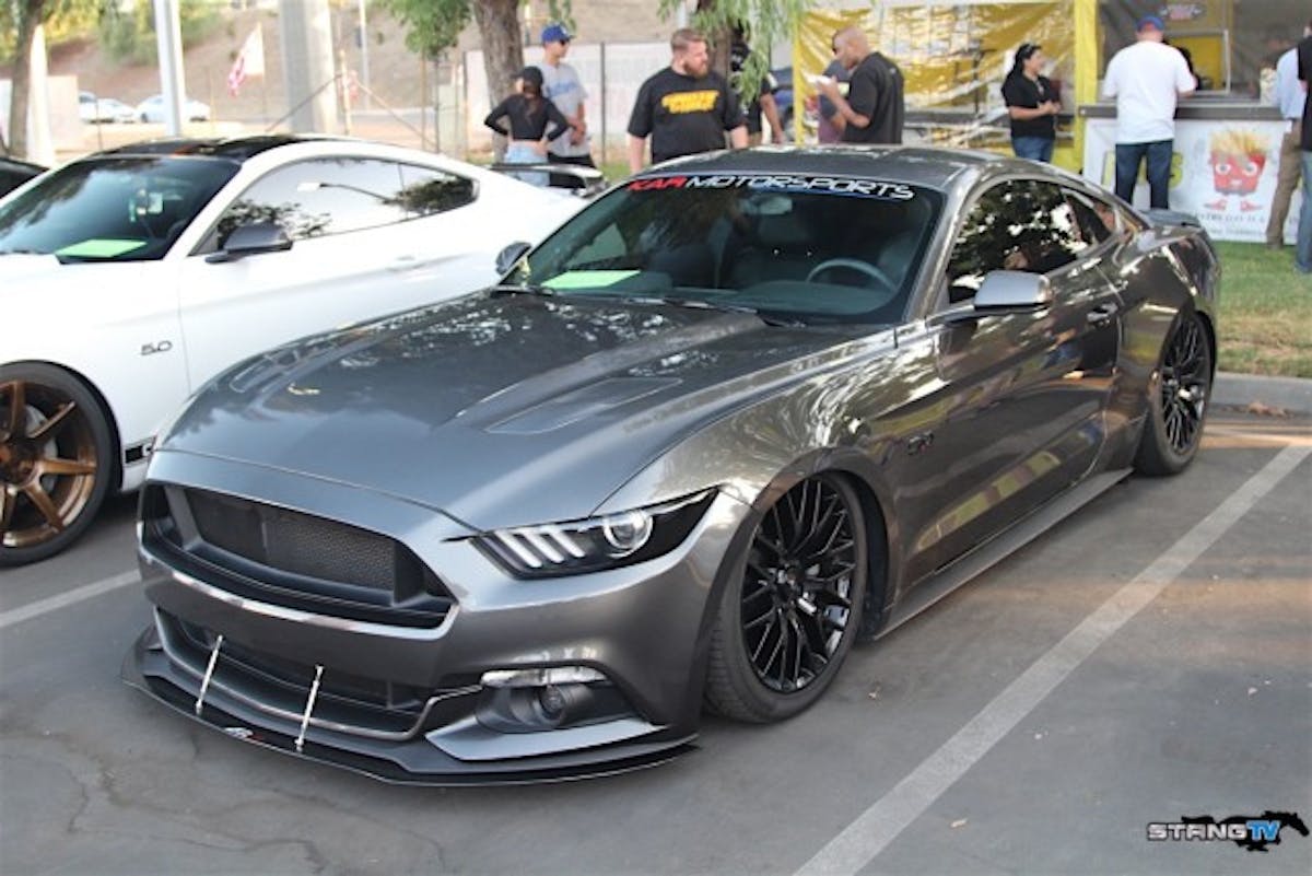 Stephanie Stokich and her Airlift equipped S550 GT attended the show, and looked great as always!