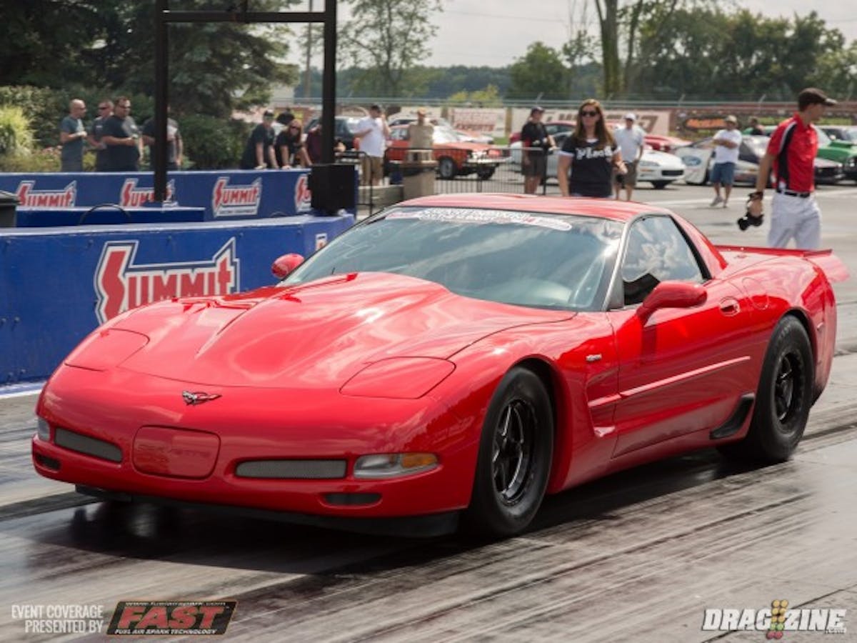 Camren Massengale got his tune-up figured out and ran a 5.01 at 141 mph during the second frame of Ultra Street Qualifying. That improvement moved Massnegale all the way up to the second spot behind Pevlor, who ran a 4.80 in round two of qualifying. 