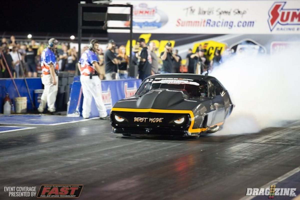 So far Tom Bailey is sitting on top of the Money Shot attempts with a 6.01 pass. Kevin Fiscus tried to overtake Baily, but had to abort the run. 