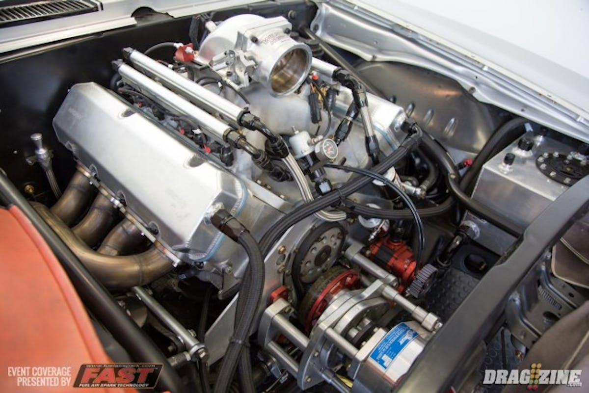 Number four qualifier in Outlaw Limited Street Kyle Ehorn found an issue with the timing belt on his Camaro. They are thrashing to try and make today’s session and see if their new tune up will hold on the track for a big number.