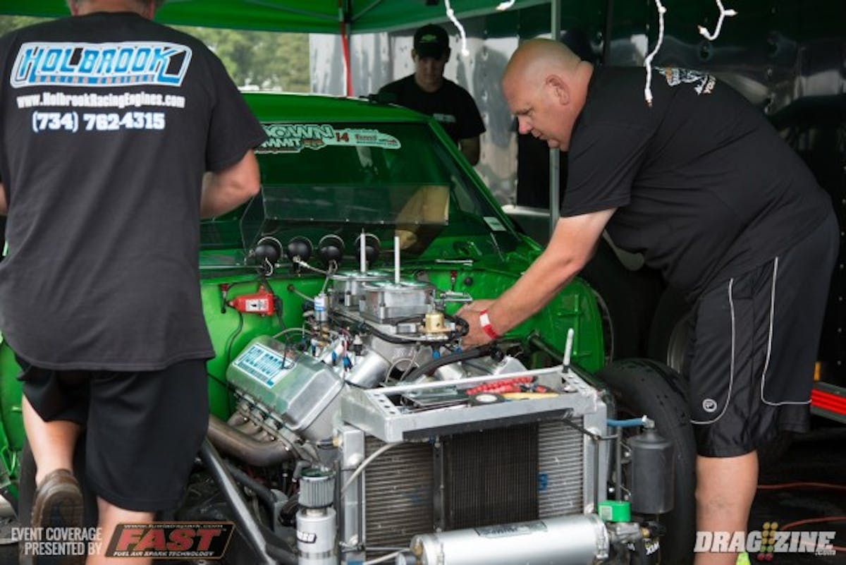 Karrie Anne Beebe will be looking for a low 4.70 pass today in the third session of Pro Street qualifying. The team found some problems with their nitrous solenoids and got some new parts. They have been chipping away at the tune trying to find the sweet spot for all the nitrous power they have on tap.