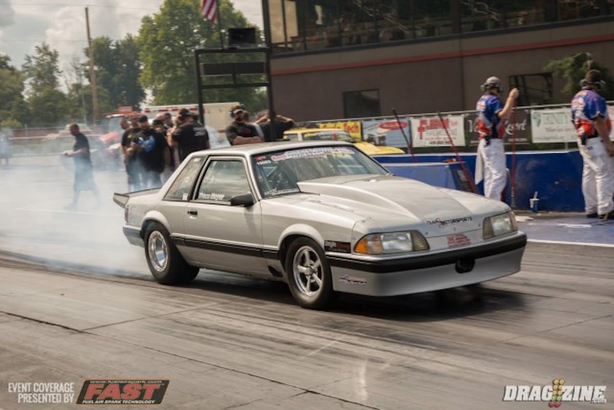 Trace Meyer finally was able to get a full pass in round one of X275 and took out Dwight Hatton with a brilliant 4.64 pass. Myer now looks to be running right with Hilterbran and Stanton in X275 at the Shakedown. 