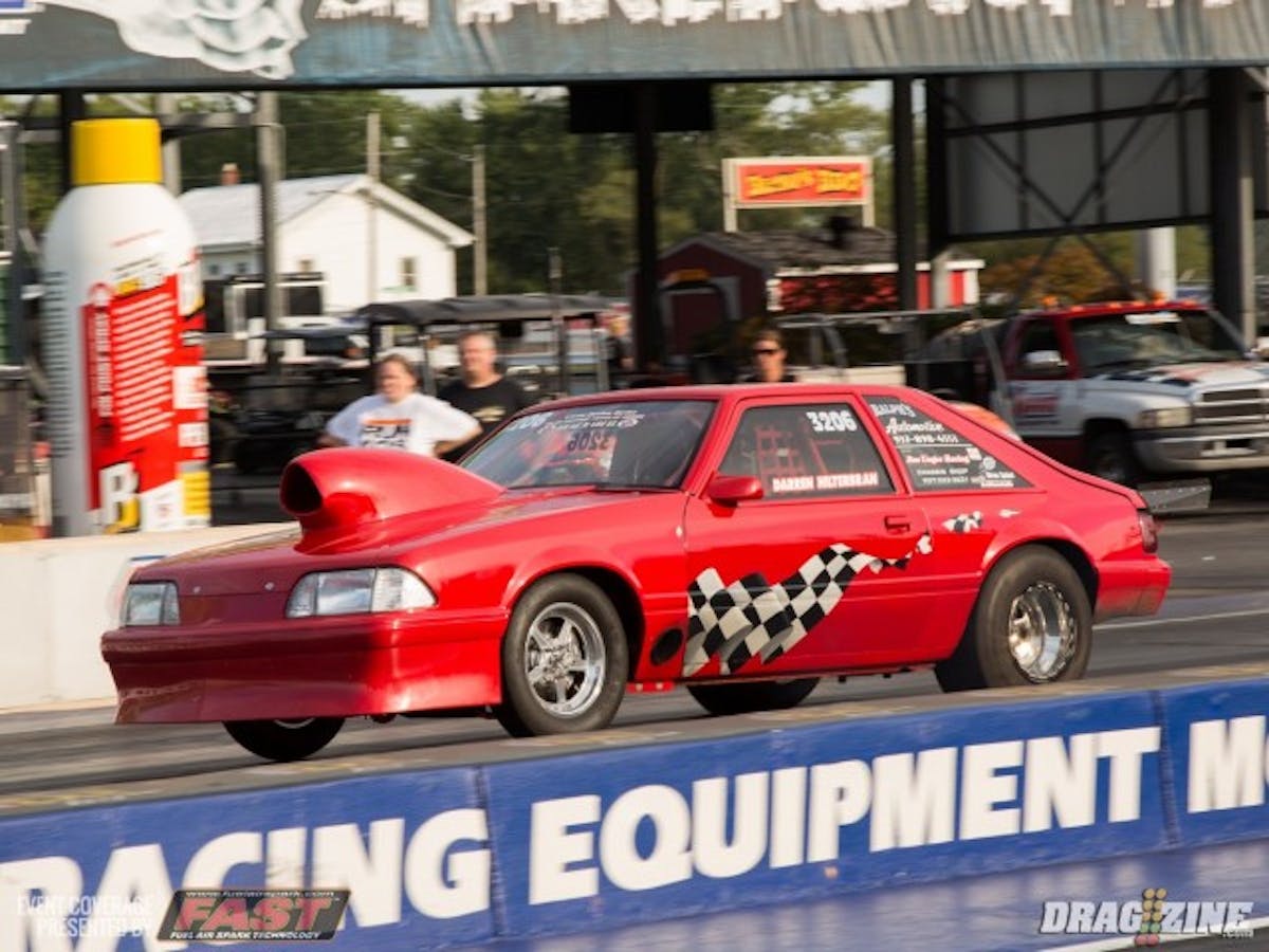 Jamie Stanton’s luck ran out in the semi-finals of X275 when he was late on the tree again. Darren Hilterbran was able to capitalize on his tardiness running a 4.62 to Stanton’s 4.60.