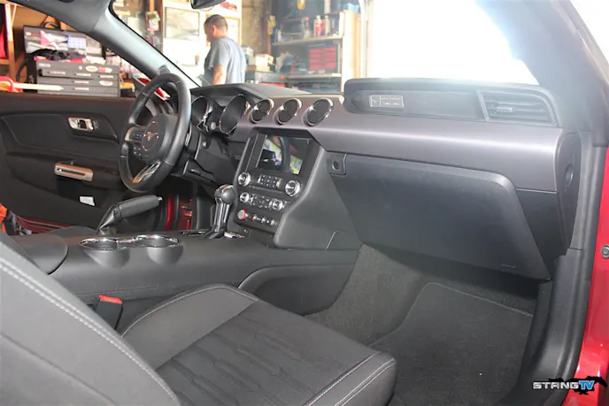 The new Raxiom touch screen navigation looks right at home in our reader's '15 EcoBoost, don't you think?