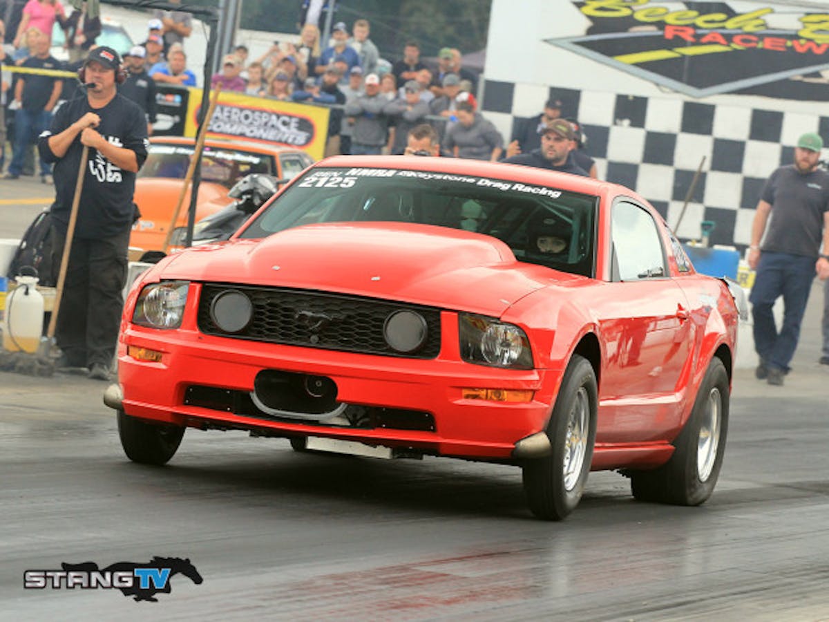 Valerie Clements sits third in Renegade with a 7.70 at 177 MPH, just ahead of her husband Alton with a 7.74 at 170.