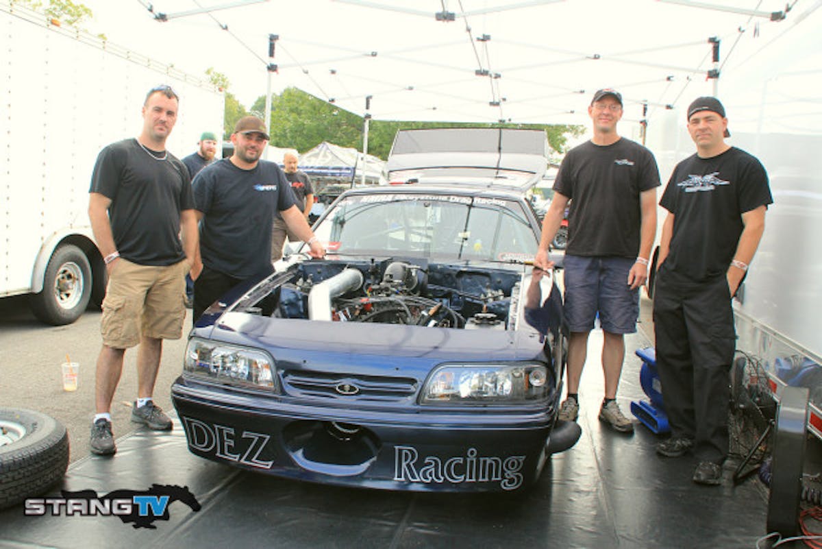 Aaron Bates was top qualifier in Edelbrock Renegade despite having a few hiccups yesterday.  He has won three NMRA events this year and is number one in points currently. He won Atlanta this year setting the class record and earned the win over Terry Reeves.