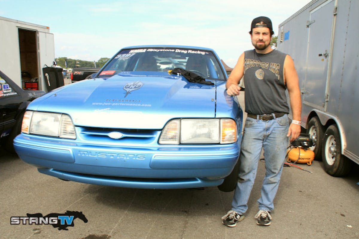 Nate Stymiest was able to repair his Race Pages Coyote Stock entry with a new rod bearing and made the final qualifying session landing eighth with a 10.37 at 127 in the top half of the field. He will face off with Drew Lyons in round one eliminations.