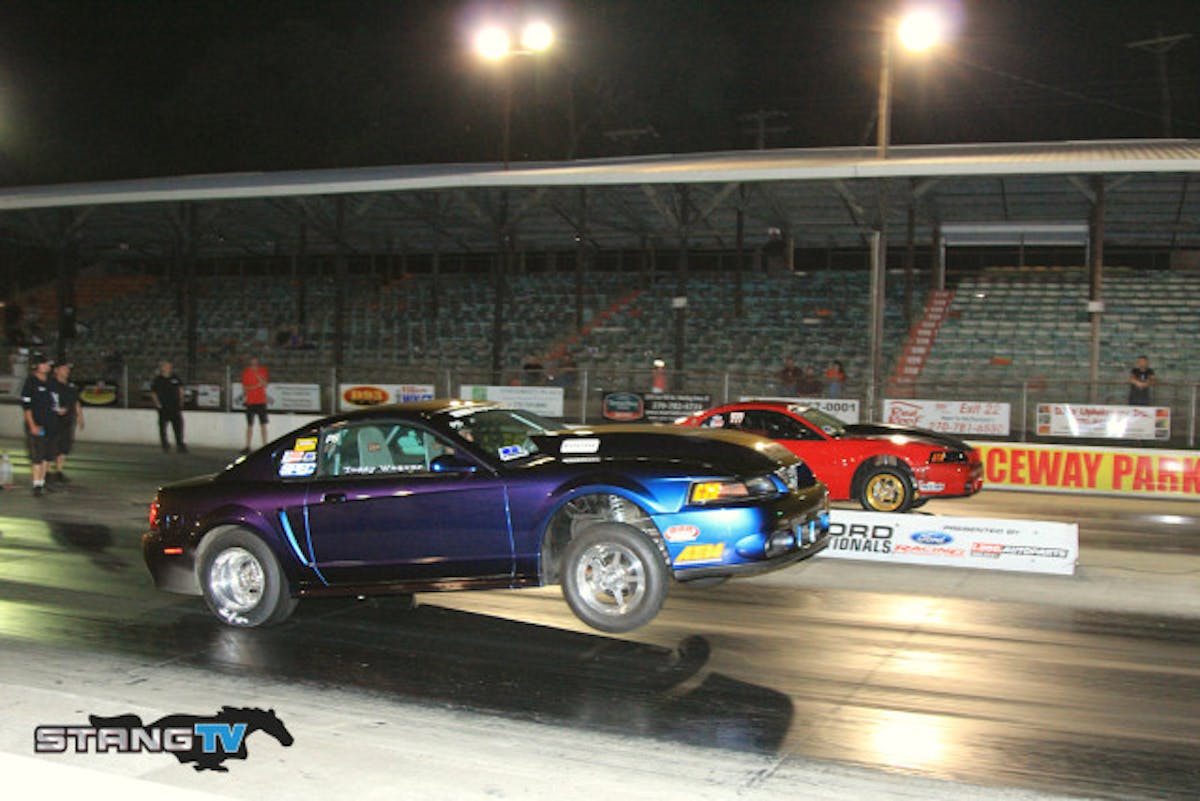 G-Force Trans Pure Street had eight entries here at the NMRA Finals with Teddy Weaver earning top qualifier and low ET of eliminations with a second round win over Ron Cullember with a 9.619 at 138.87 MPH on the run. Shawn Johnson would be the other racer in the final after qualifying second in class. Johnson was away first by just over a tenth but he fell to Teddy Weaver who ran the table this week and and scored the 2016 Championship as well.