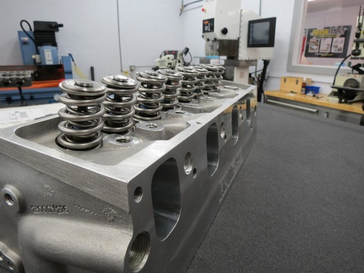 The symmetrical exhaust port and wet flow design of the BD 2300 heads are two of its key features that help it perform so well in different boosted applications.