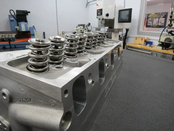 The symmetrical exhaust port and wet flow design of the BD 2300 heads are two of its key features that help it perform so well in different boosted applications.