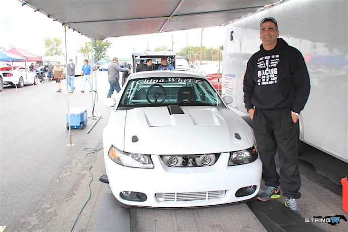 OTS runner-up Raul Torres and his beautiful white Terminator, dubbed 'China WhiTTe', fought for for traction just past the 60 foot mark, costing him the win on Saturday night. As Galimi put it, we would love to see another match between these two heavy weights in the future. We have a feeling it would be a close Grudge race for sure.