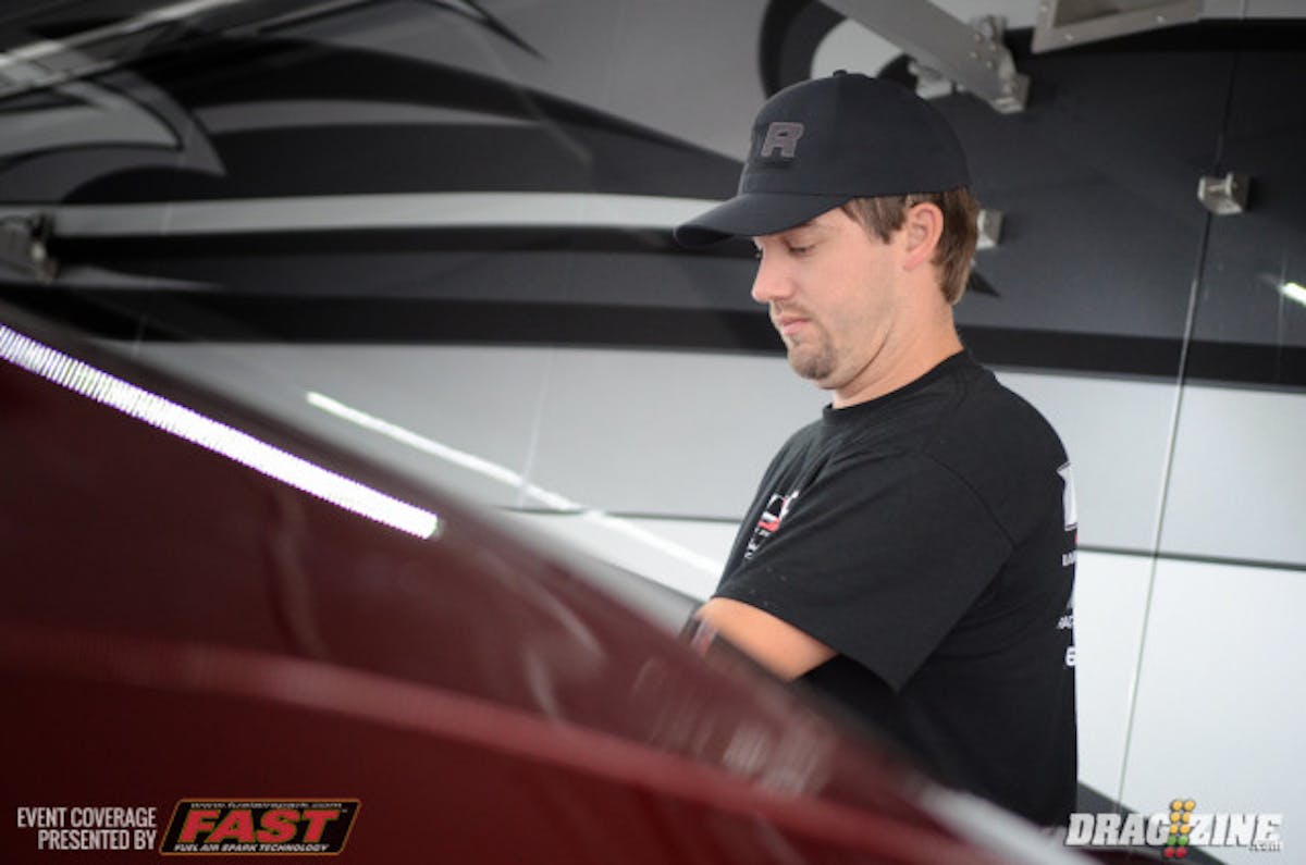 Daniel Pharris made another stellar low 3.80 lap this morning, a 3.82, in the third session of Radial vs The World.