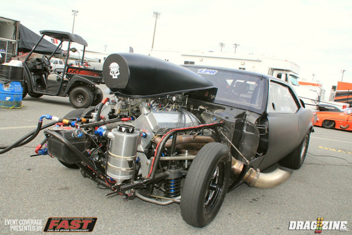 Jason Richards is a long time participant here at Duck X events with his 68 Camaro based out of Gastonia, North Carolina. His 4.38 put him tenth in Pro 275.