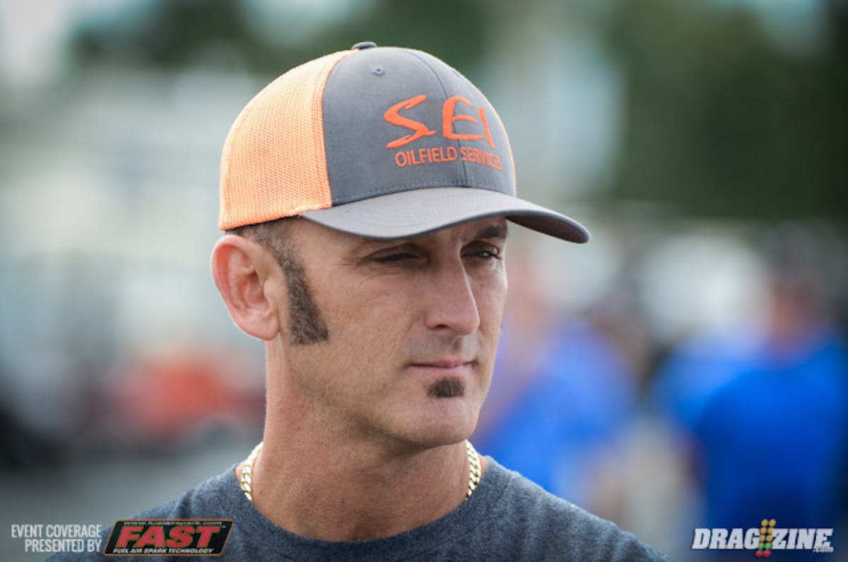 Driving the world's quickest radial tire car, Texas Jeff Sitton has cranked off a best of 3.836 at 200 mph this weekend behind the wheel of Steve Jackson's Pro Nitrous Camaro to position himself fifth in the Radial vs The World order.