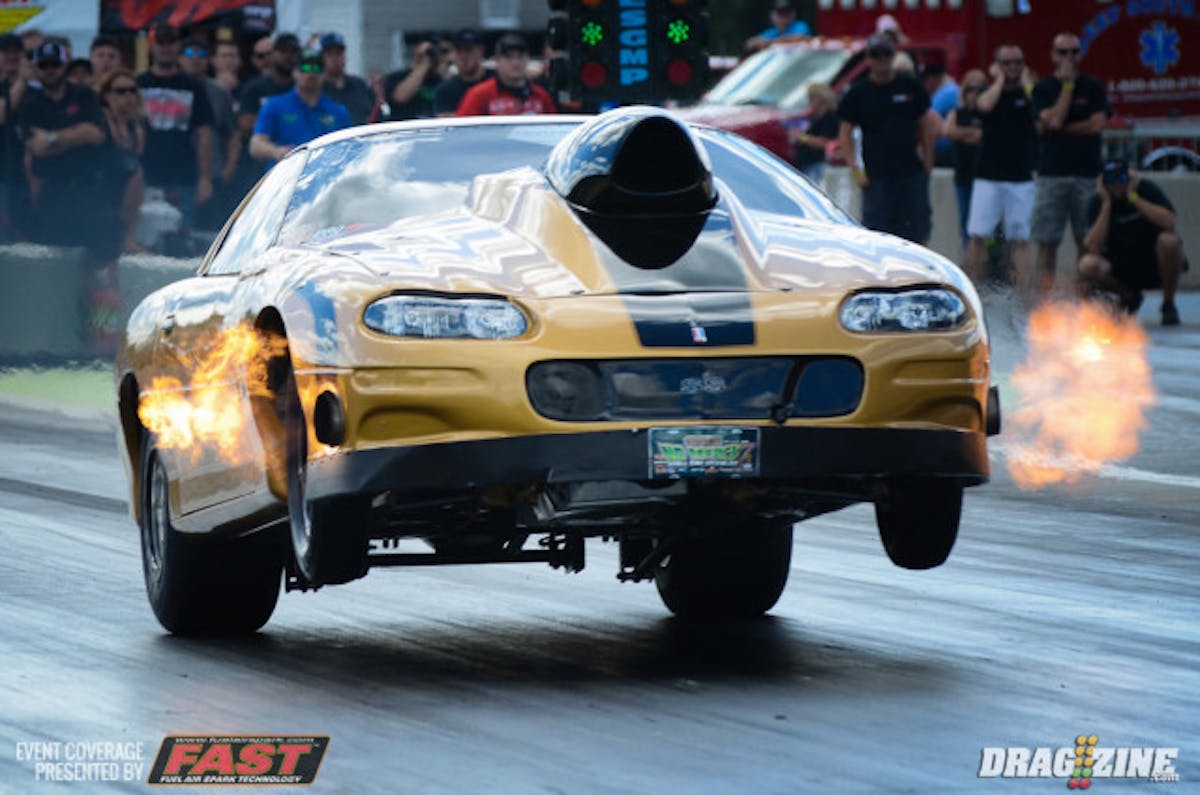  While it was pleasing for the photographers, Jamie Stanton's wheels-up launch this morning forced him to lift early during X275 qualifying. After two rounds, Stanton is well outside the field with a 6.13 best, good for 52nd out of 55 cars.