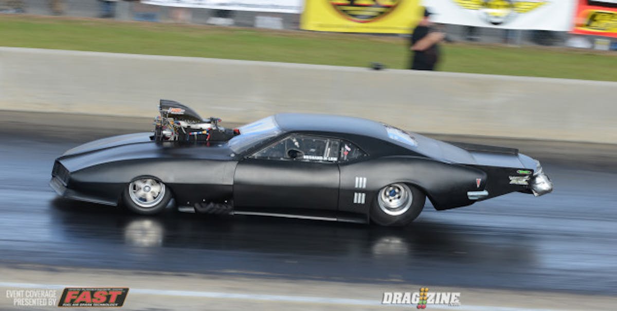 Alan Pittman, driving the Firebird owned by Pro Modified legend Scotty Cannon, punched into the RvW field in the team's radial tire debut at No. 29 with a 4.081 best.