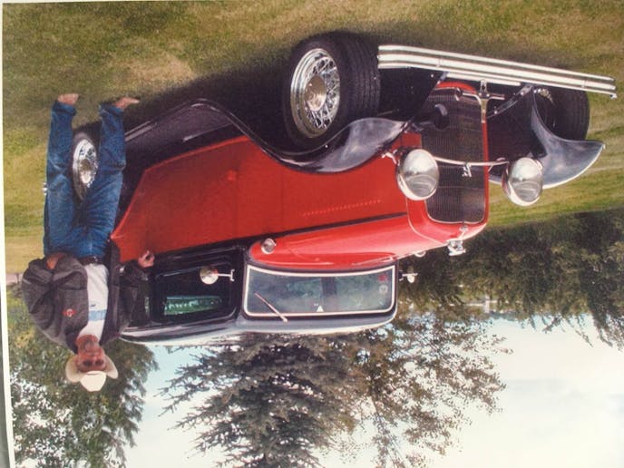 Jerry's '32 Ford. It eventually went to Hawaii