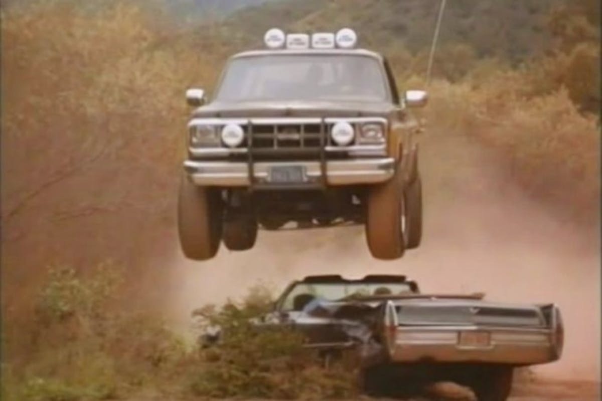 Fall Guy-Jumping truck