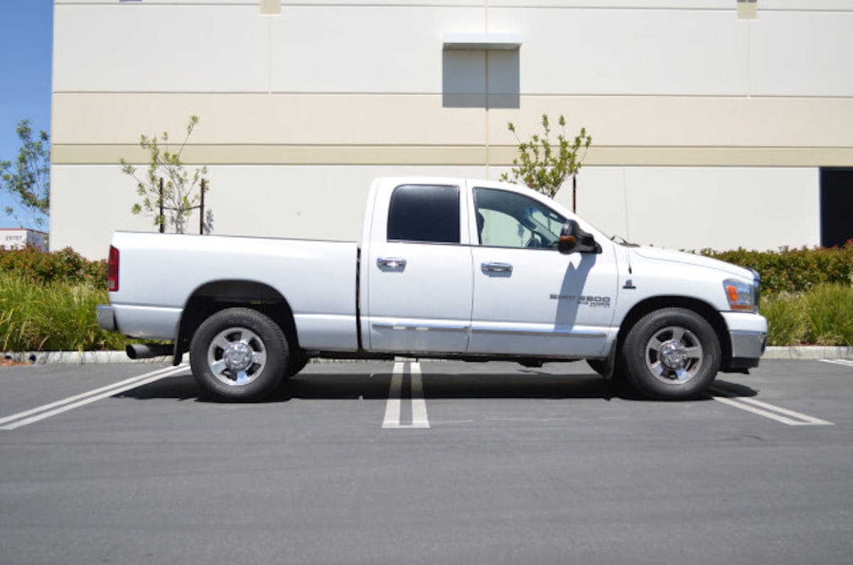 With less noise and vibration, the 2500's 5.9-liter Cummins motor is running driving like new, and will for a long time to come.