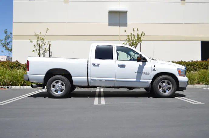 With less noise and vibration, the 2500's 5.9-liter Cummins motor is running driving like new, and will for a long time to come.