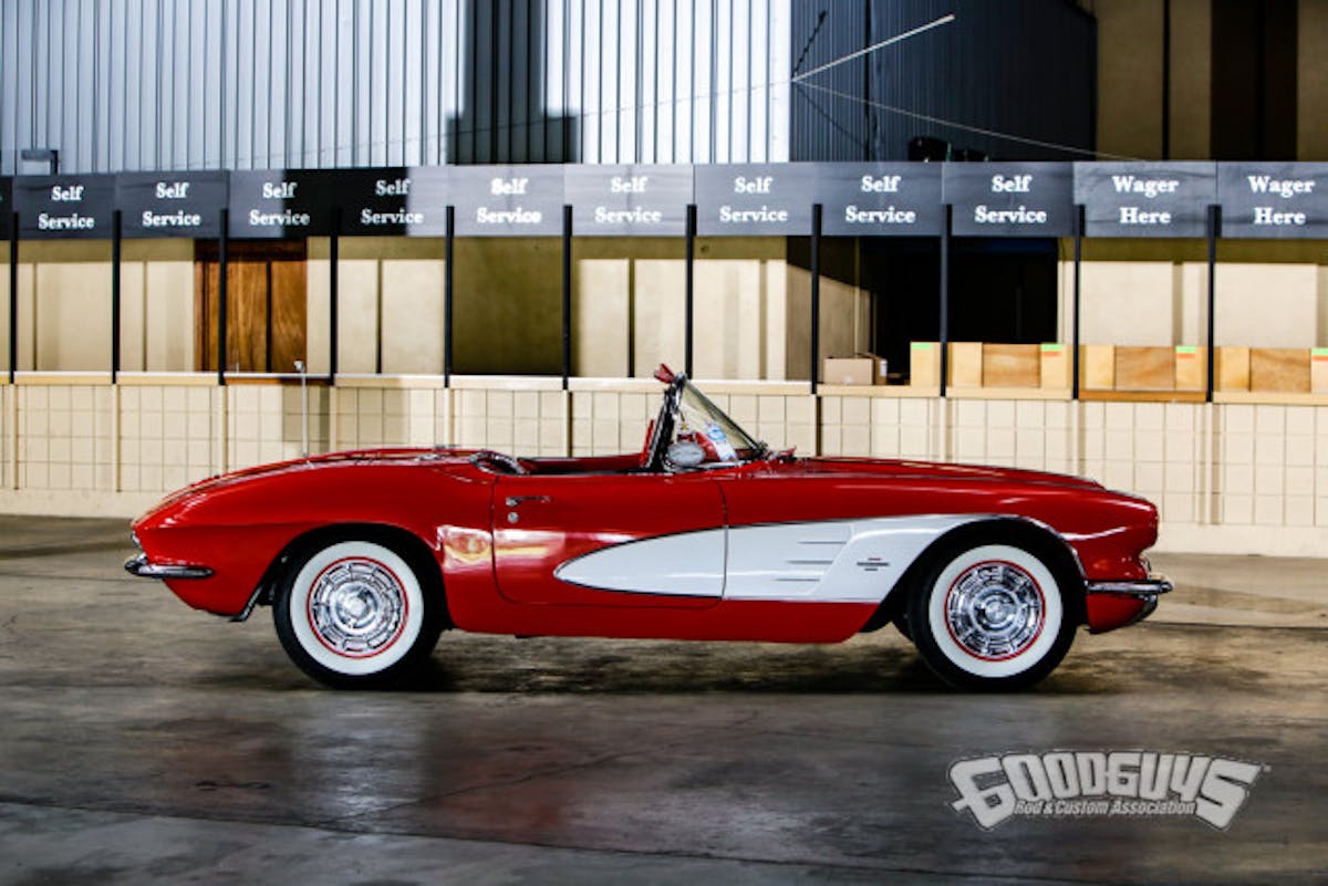 1961 chevrolet corvette | goodguys muscle car of the year finalist